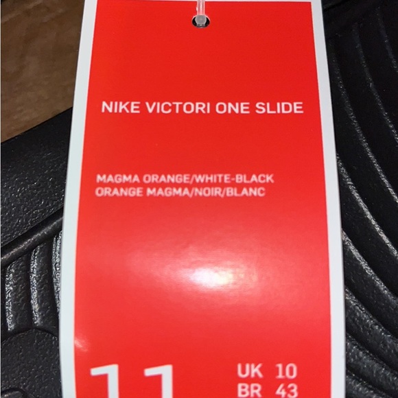 Nike slides mens size 11 Orange - Picture 4 of 4